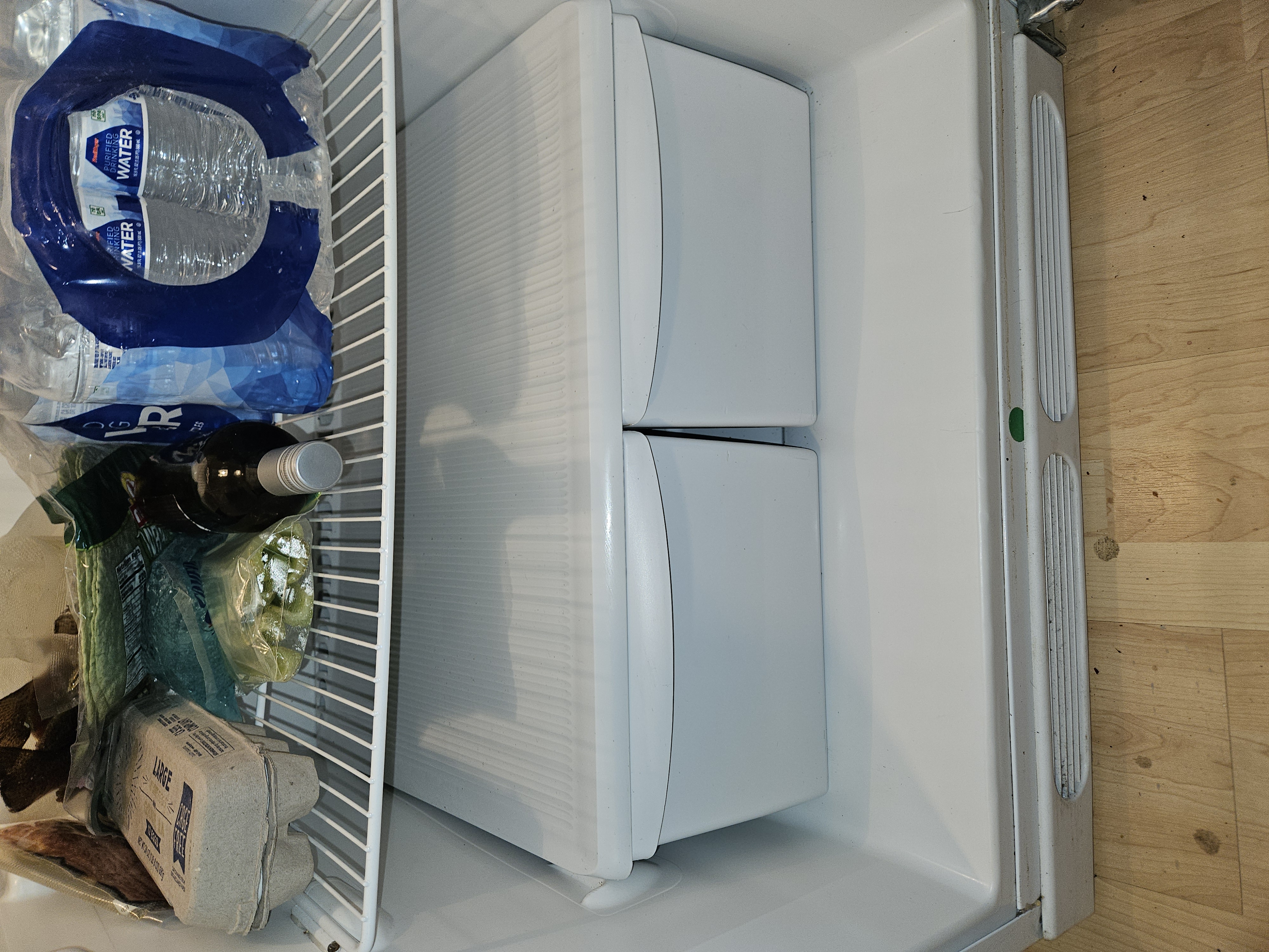 Before cleaning - Fridge detail clean · NW Portland