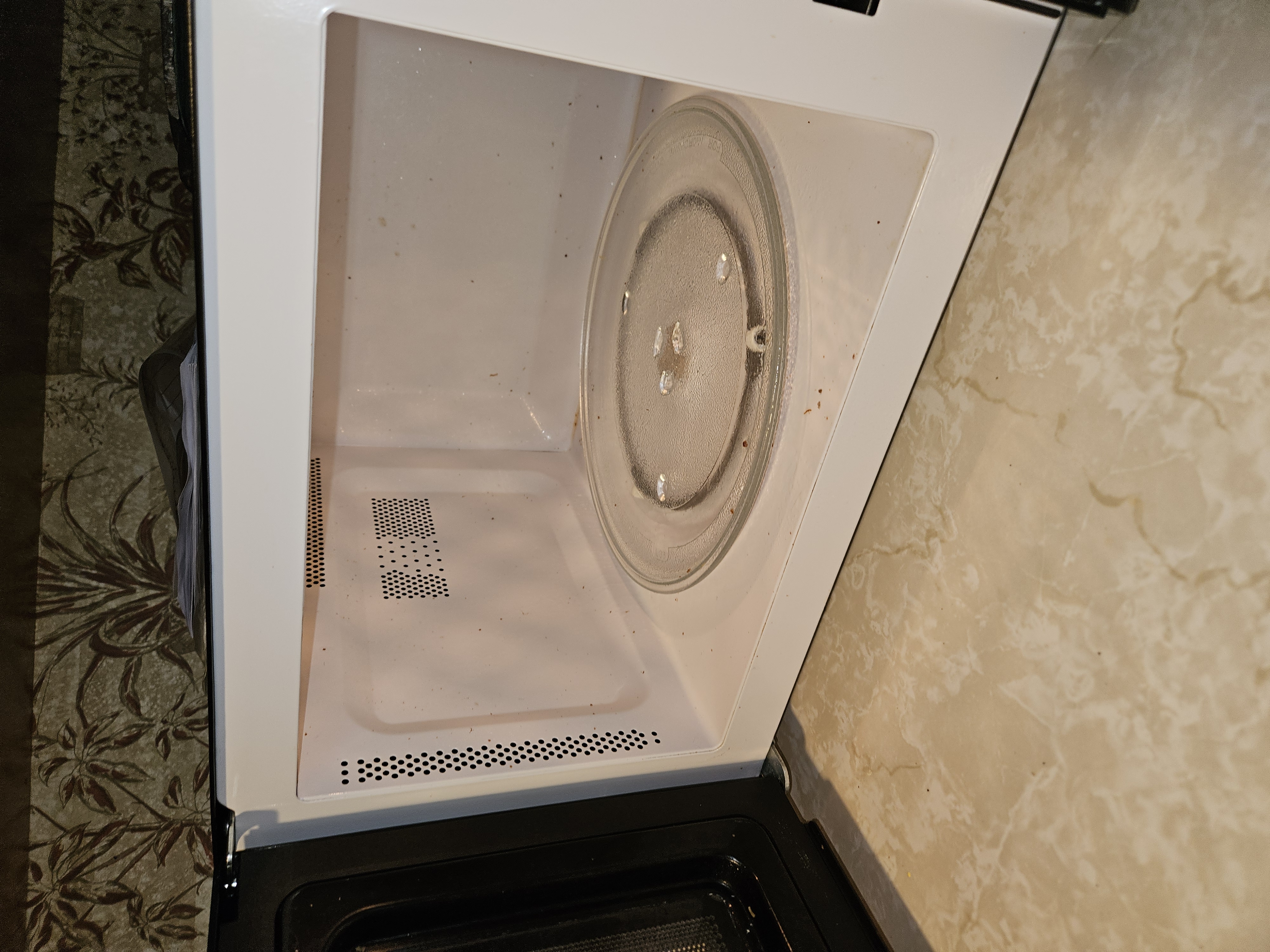 After cleaning - Microwave detail clean · NW Portland